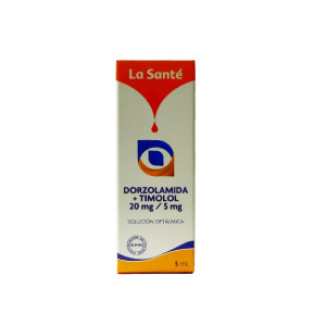 DORZOLAMIDA 20MG+TIMOLOL 5MG FRASCO X 